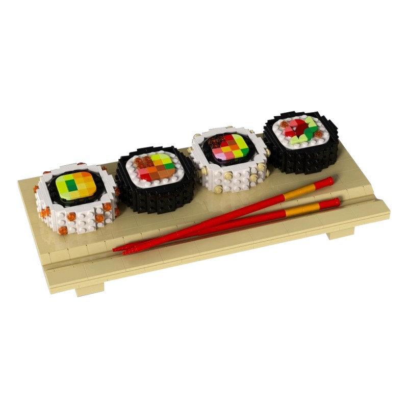 GOBRICKS MOC 230380 Sushi Board - YWOBB