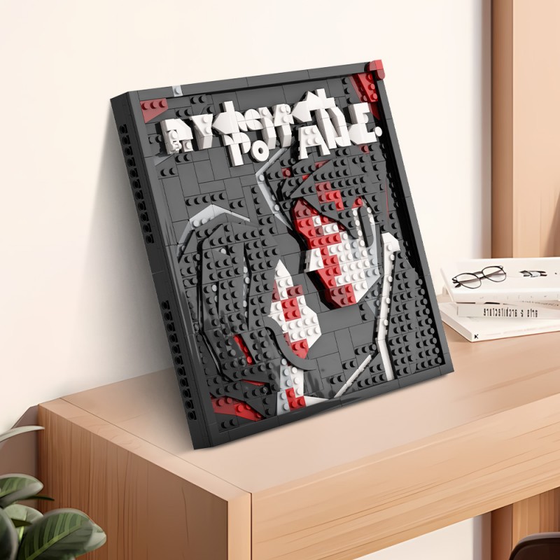 GOBRICKS MOC 148424 MCR - Three Cheers Album Mosaic - YWOBB