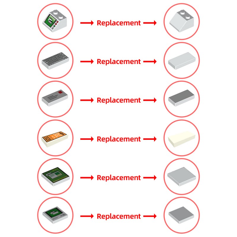 GOBRICKS MOC 217470 Train station - YWOBB