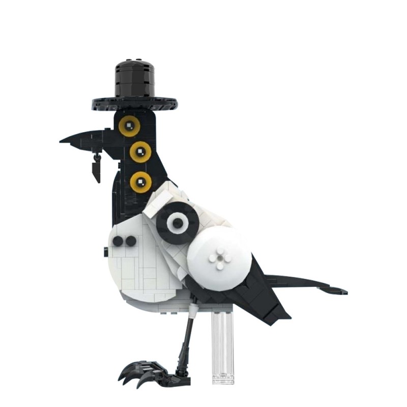 GOBRICKS MOC 228151 'Sussie' Demonic Magpie - YWOBB