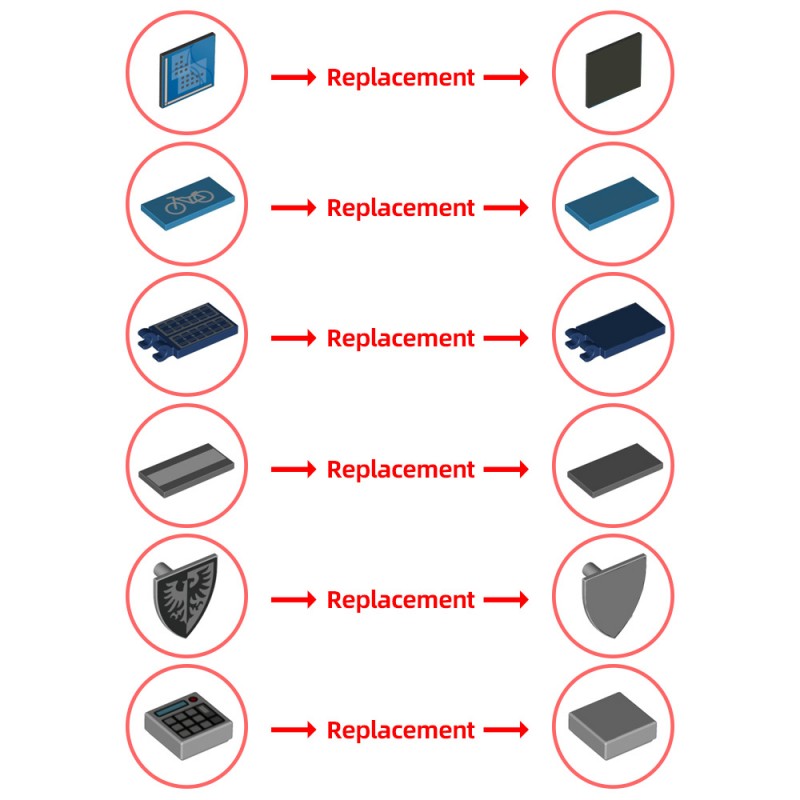 GOBRICKS MOC 217470 Train station - YWOBB