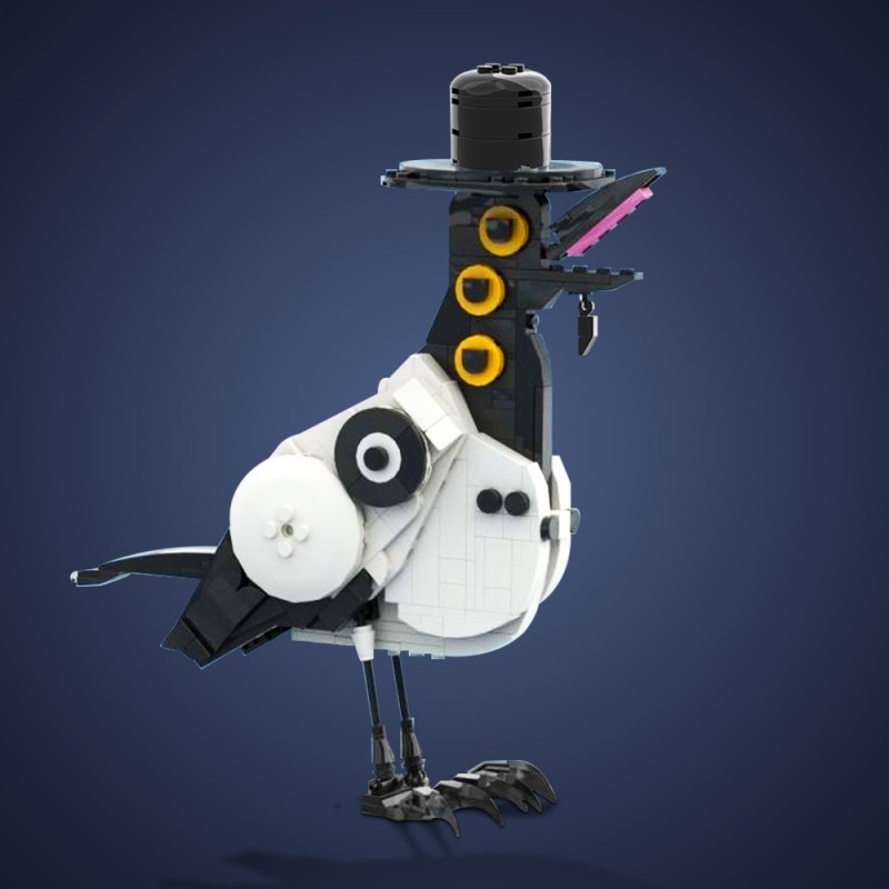 GOBRICKS MOC 228151 'Sussie' Demonic Magpie - YWOBB