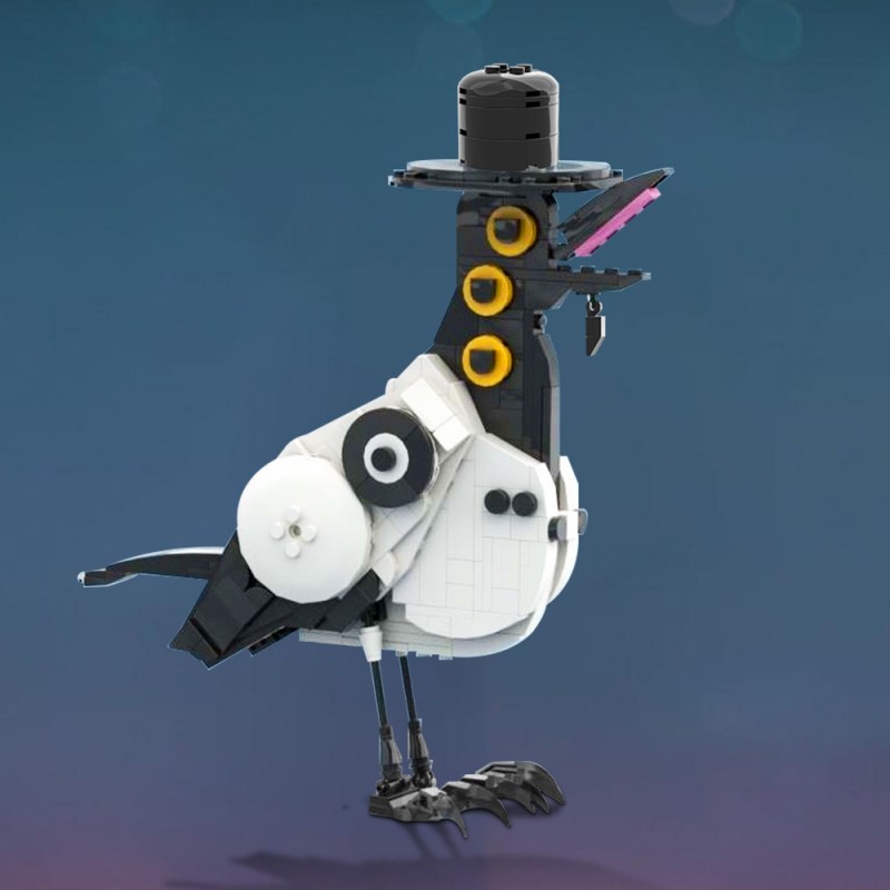 GOBRICKS MOC 228151 'Sussie' Demonic Magpie - YWOBB