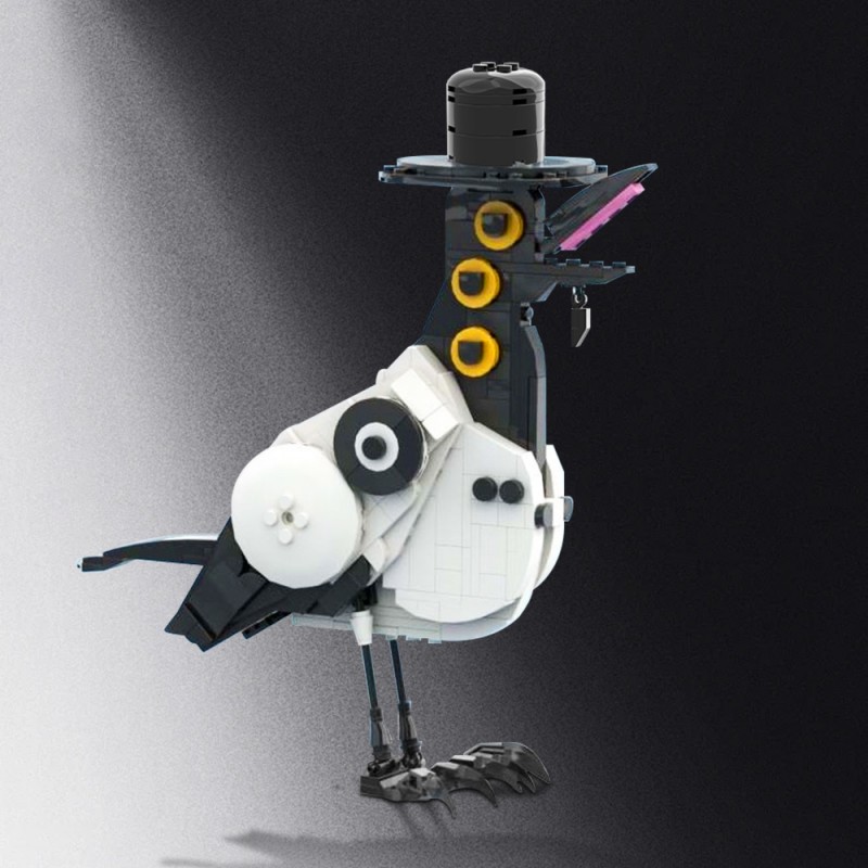GOBRICKS MOC 228151 'Sussie' Demonic Magpie - YWOBB