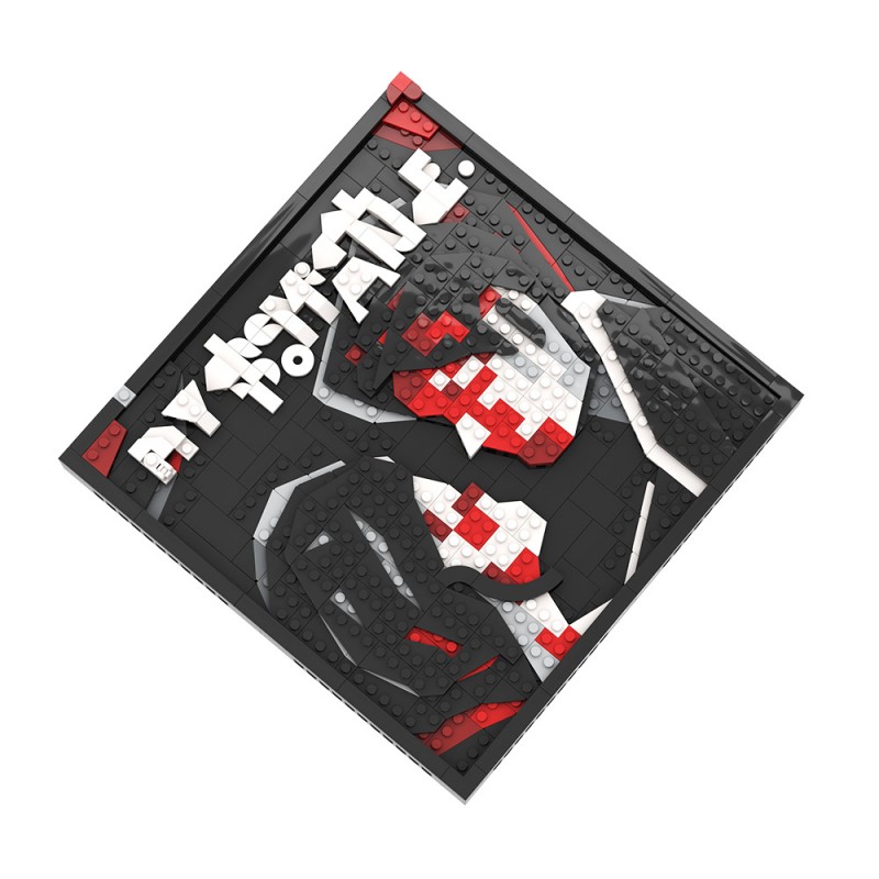 GOBRICKS MOC 148424 MCR - Three Cheers Album Mosaic - YWOBB