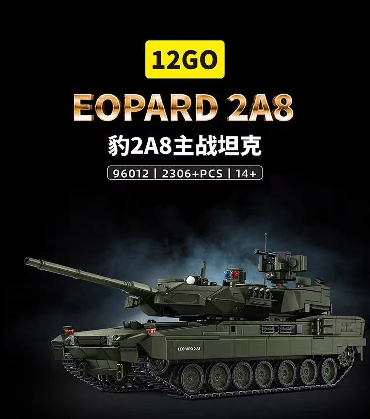 12GO 96012 German Leopard 2A8 main battle tank - YWOBB