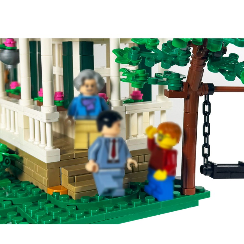 GOBRICKS MOC 226545 Gump Family Home - YWOBB