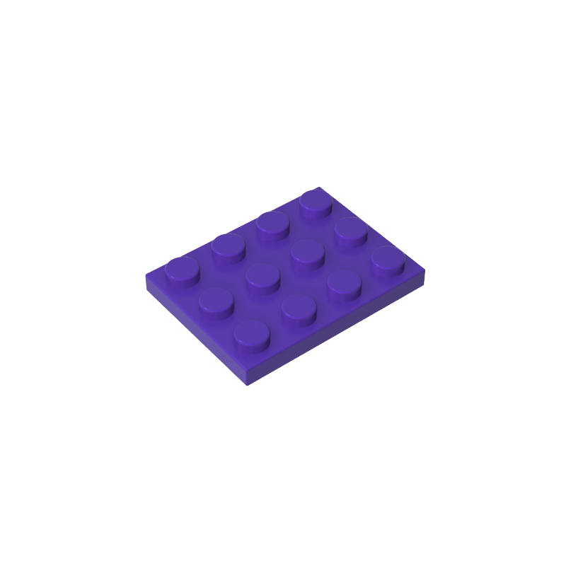 GOBRICKS GDS-90196 Plate 3 x 4 - YWOBB