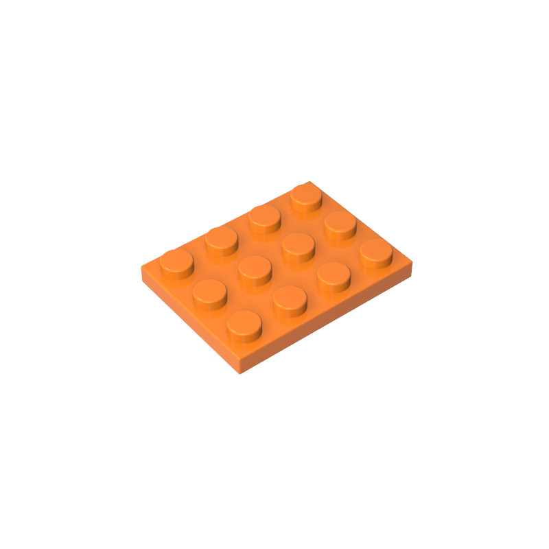GOBRICKS GDS-90196 Plate 3 x 4 - YWOBB