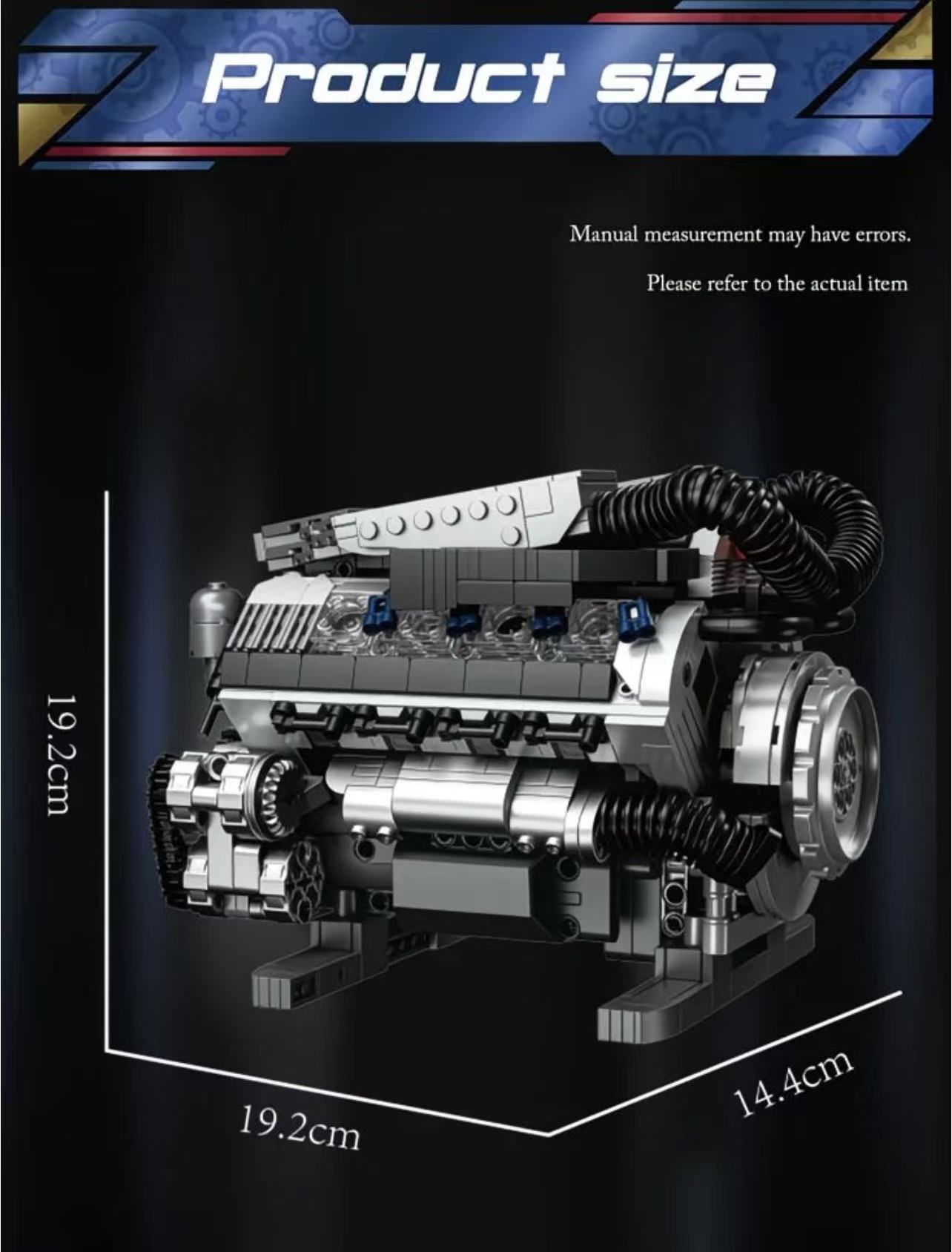 Free Tribs 36303 V8 Engine - YWOBB