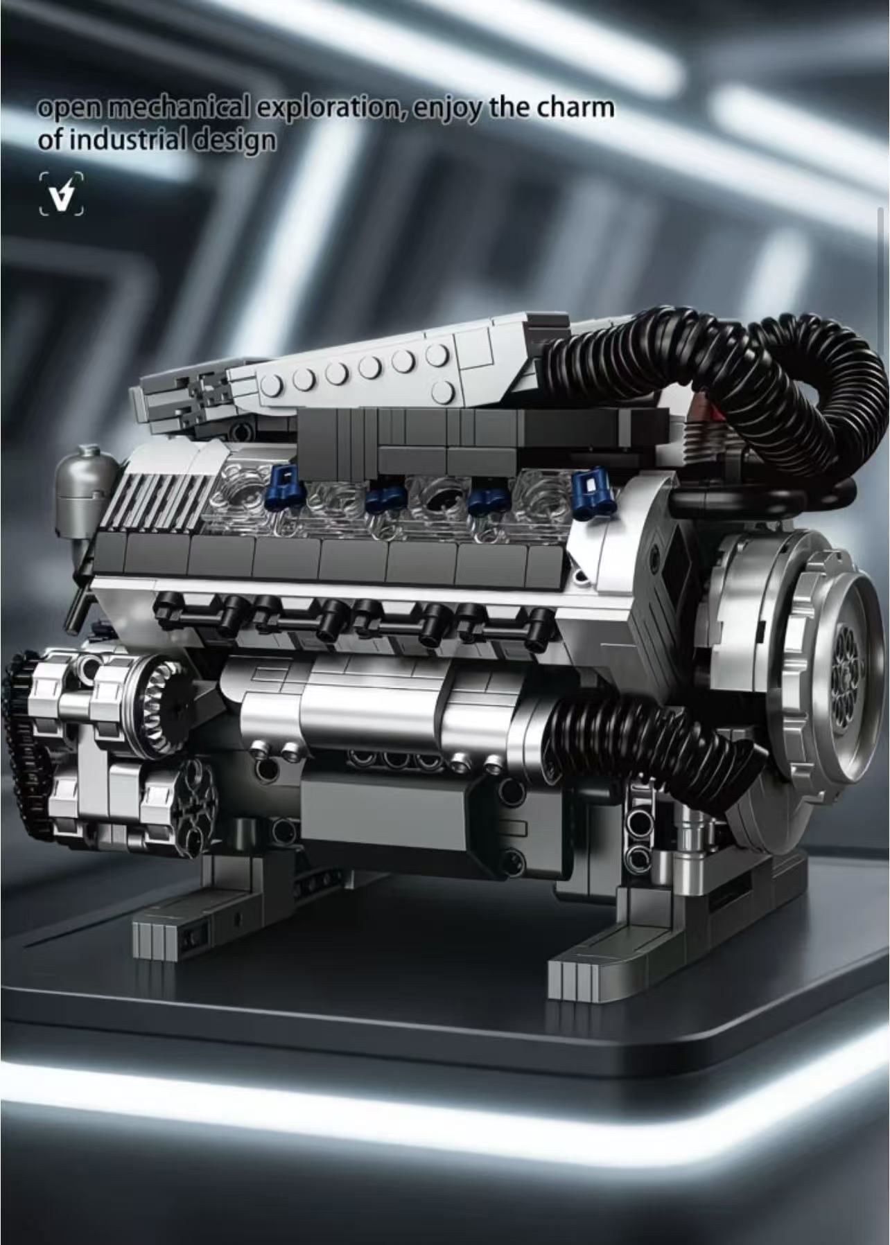 Free Tribs 36303 V8 Engine - YWOBB