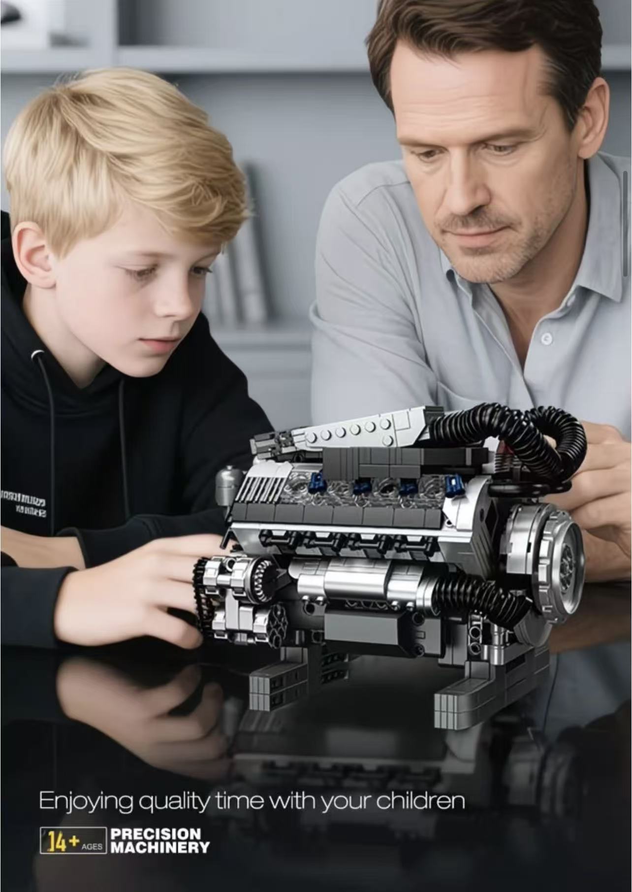 Free Tribs 36303 V8 Engine - YWOBB