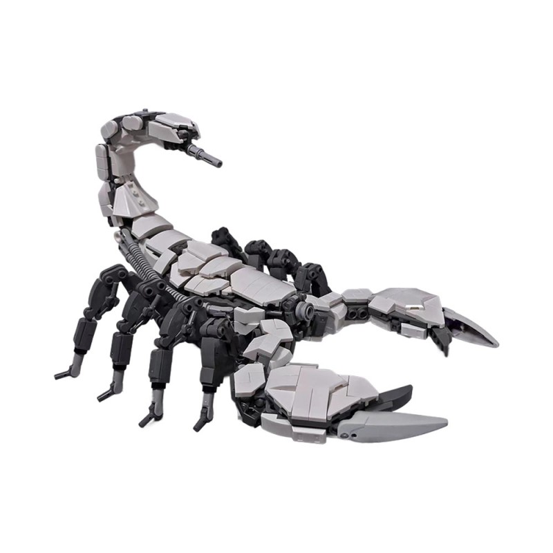 GOBRICKS MOC A2320 Mechanical scorpion - YWOBB