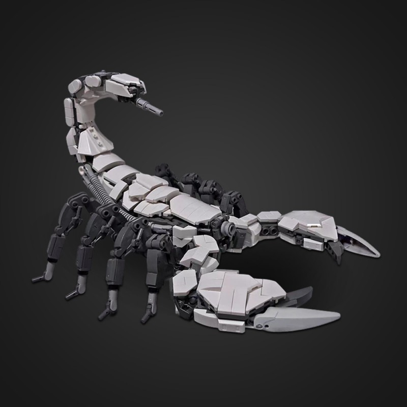 GOBRICKS MOC A2320 Mechanical scorpion - YWOBB