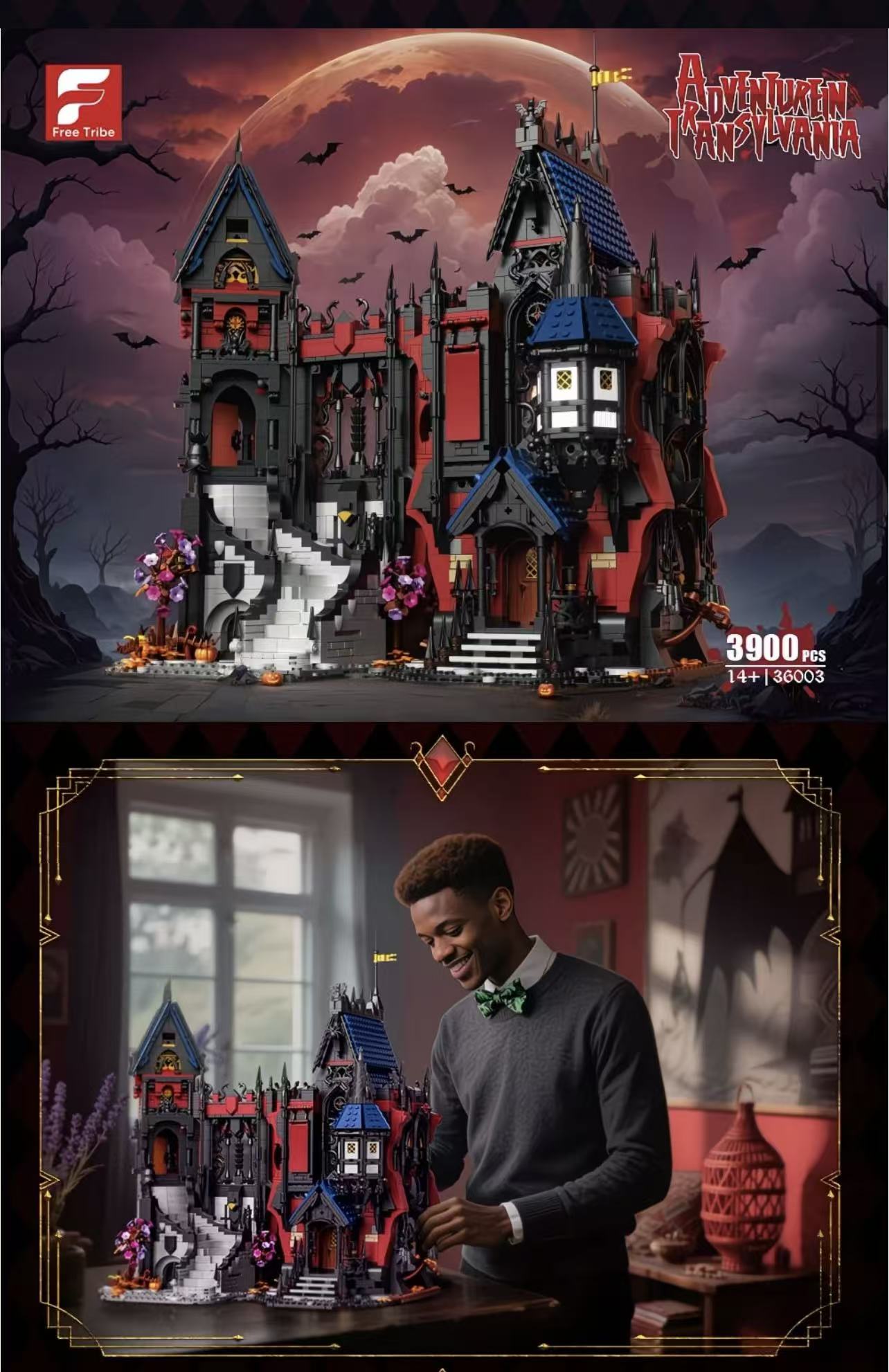 Free Tribs 36003 Vampire Castle - YWOBB