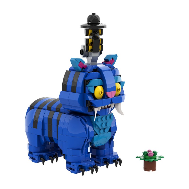 GOBRICKS MOC A2325 Lion Raven - YWOBB