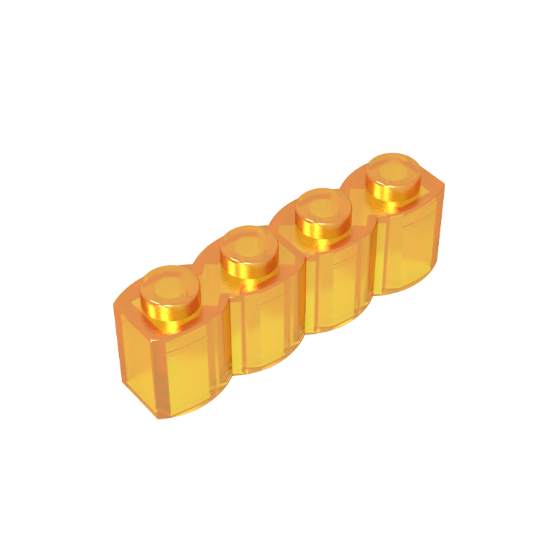 GOBRICKS GDS-1079 Modified 1 x 4 with Log Profile - YWOBB