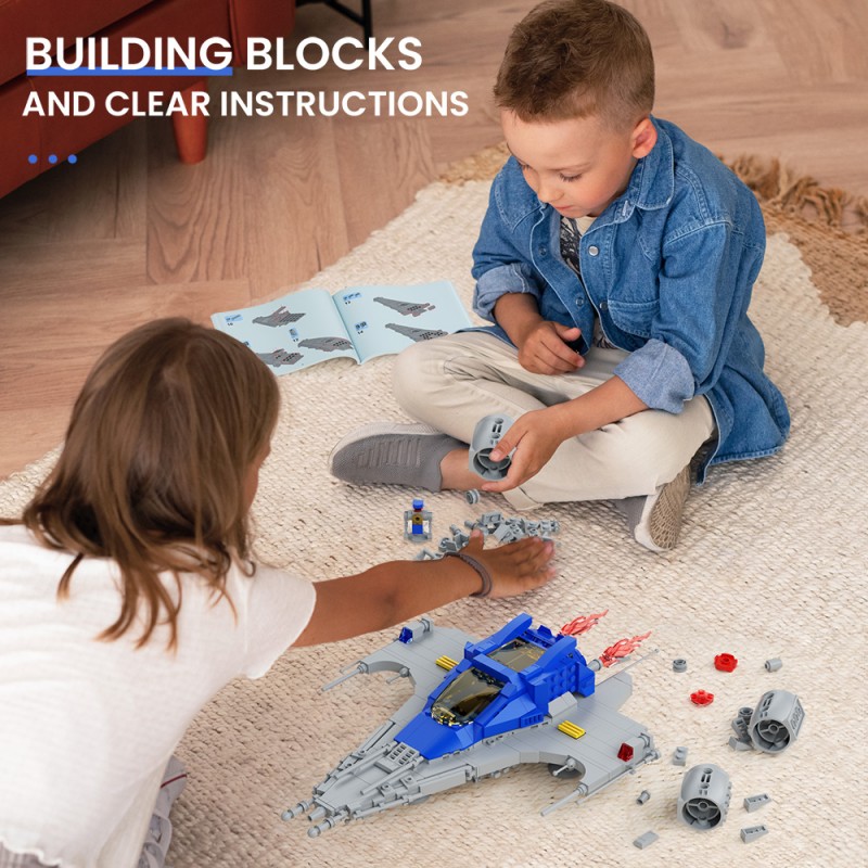 GOBRICKS MOC A0619 Explorer spacecraft - YWOBB