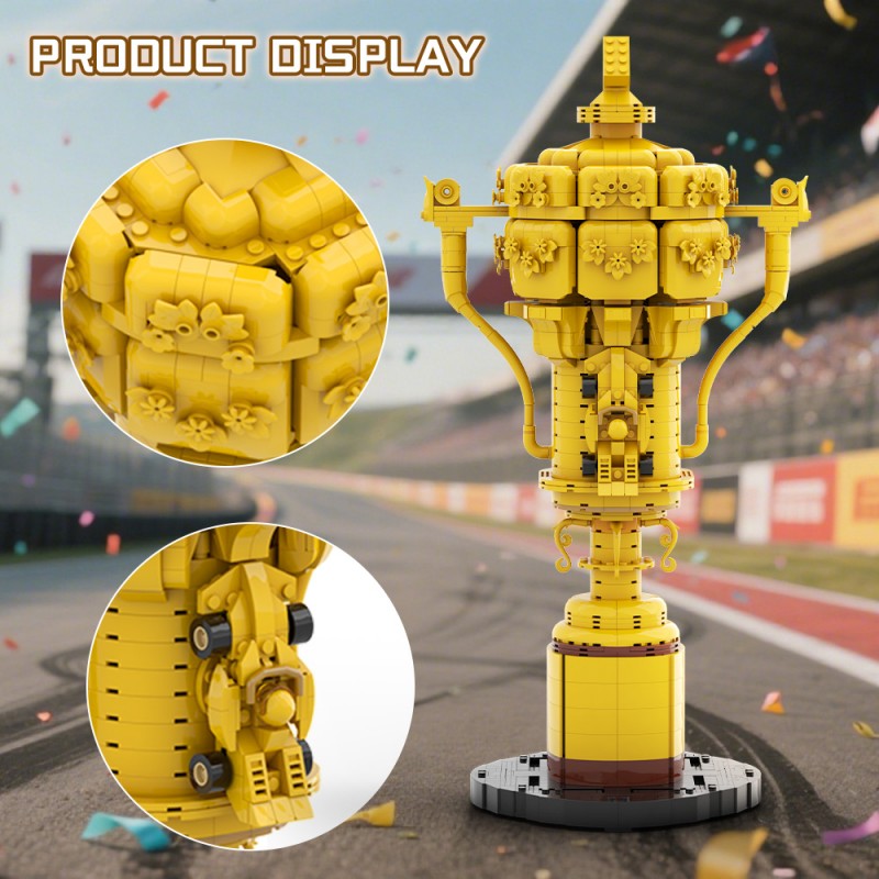 GOBRICKS MOC A2322 Trophy - YWOBB