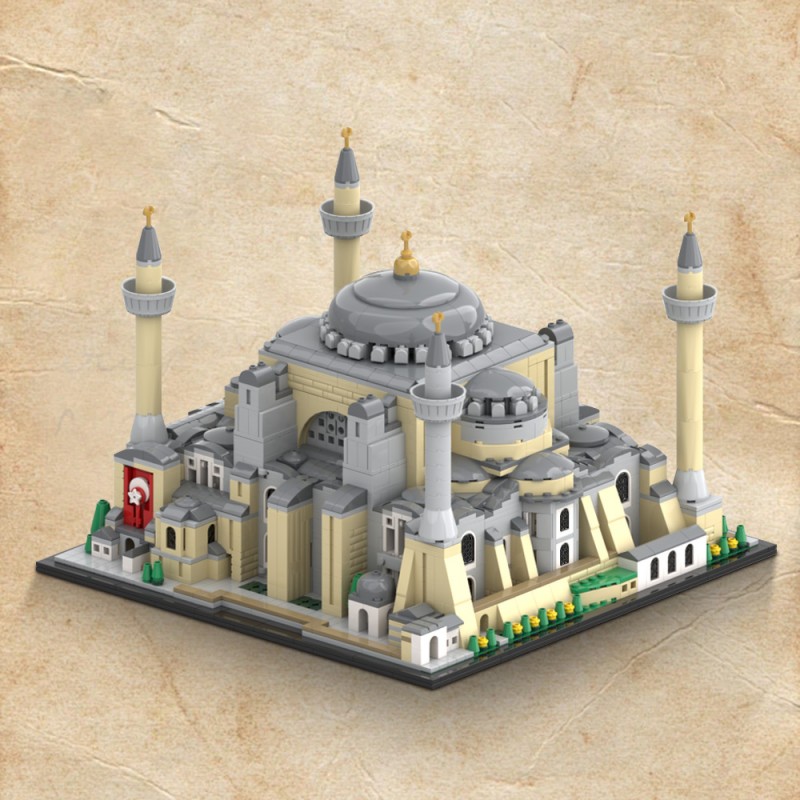 GOBRICKS MOC 219881 Hagia Sophia - YWOBB
