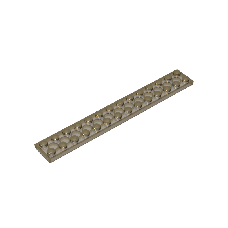 GOBRICKS GDS-516 Plate 2 x 14 - YWOBB