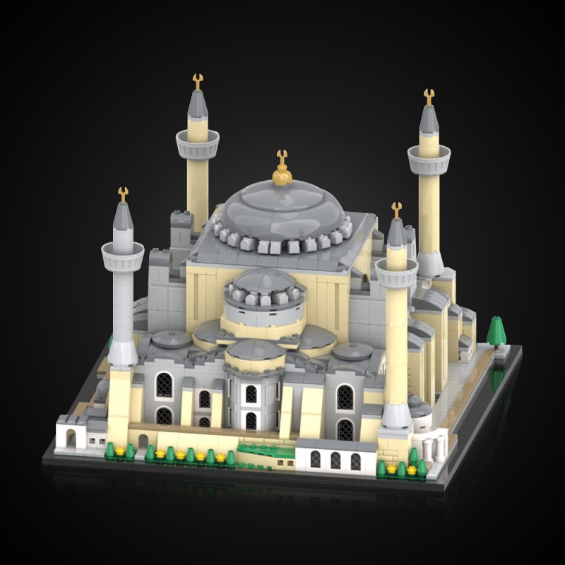 GOBRICKS MOC 219881 Hagia Sophia - YWOBB