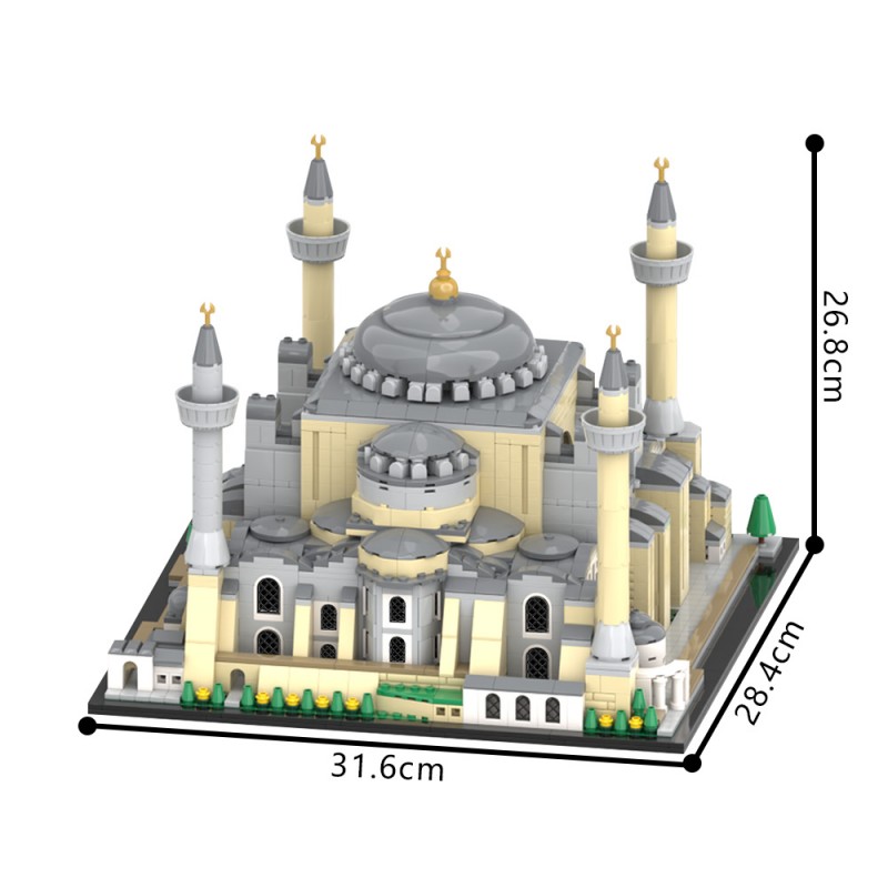 GOBRICKS MOC 219881 Hagia Sophia - YWOBB