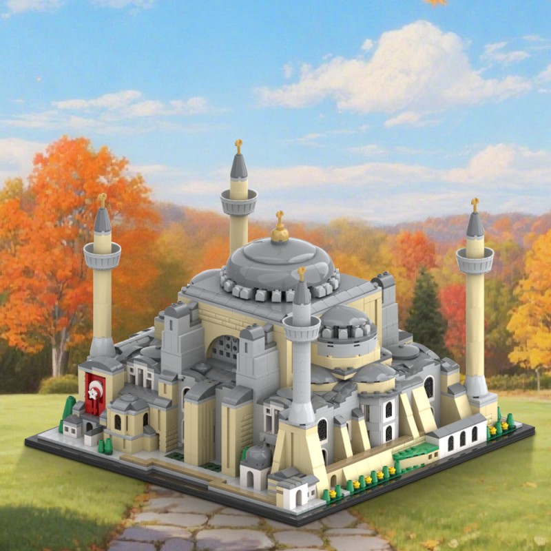 GOBRICKS MOC 219881 Hagia Sophia - YWOBB