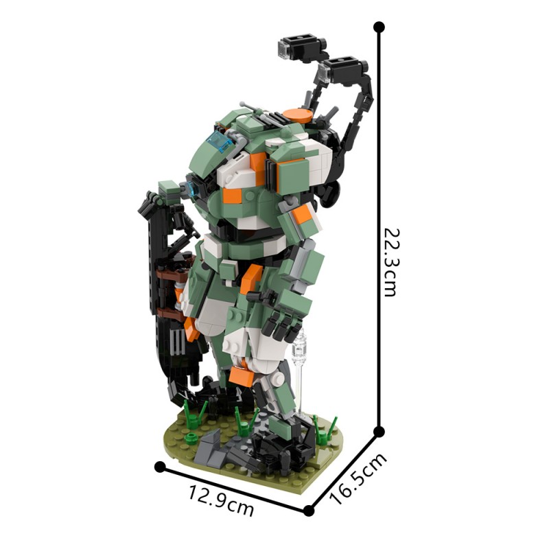 GOBRICKS MOC S0035 Titanfall shrink version - YWOBB