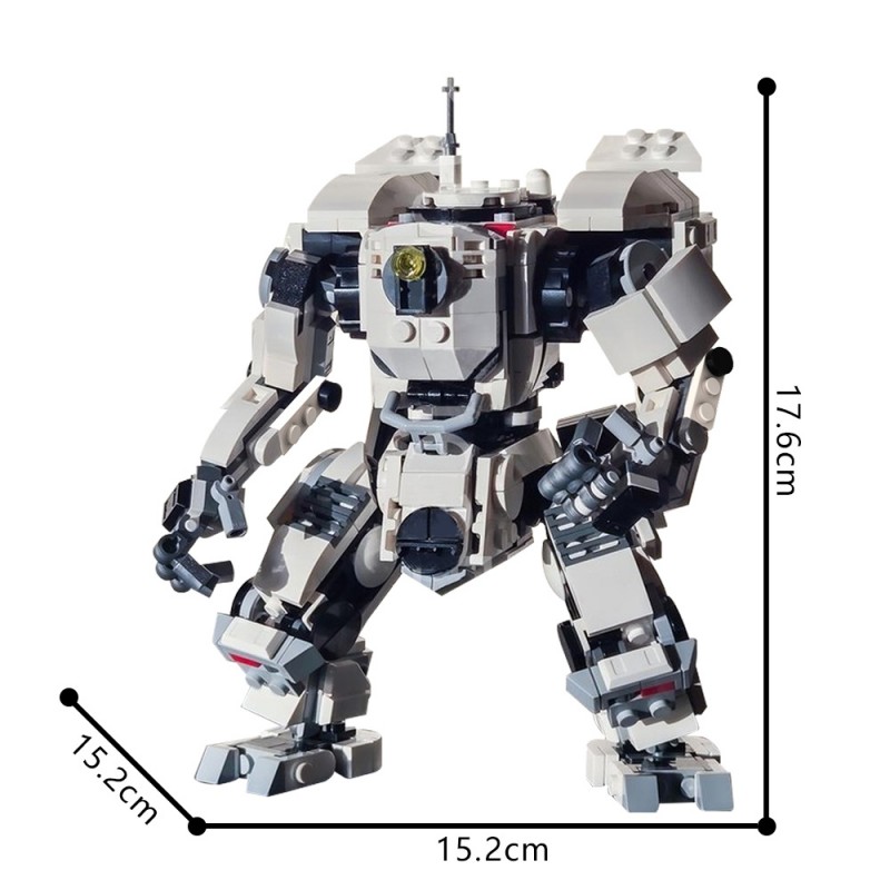 GOBRICKS MOC 216787 Bison Titan from Titanfall 2 Concept Art - YWOBB