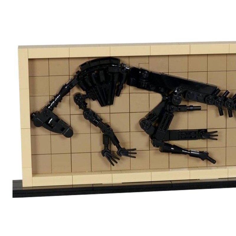 GOBRICKS MOC 209384 Hadrosaur Fossil - YWOBB