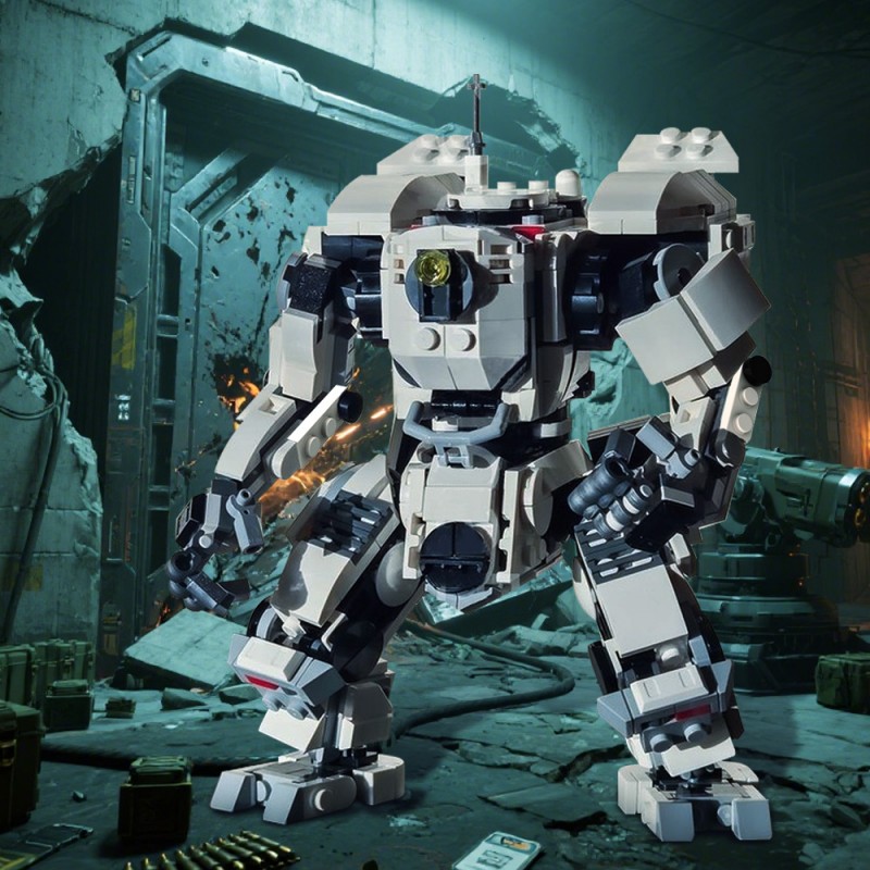 GOBRICKS MOC 216787 Bison Titan from Titanfall 2 Concept Art - YWOBB
