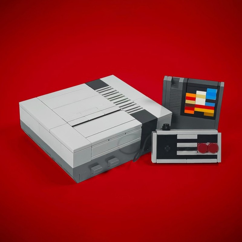 GOBRICKS MOC 220709 Bricktendo Home Console Pack - YWOBB