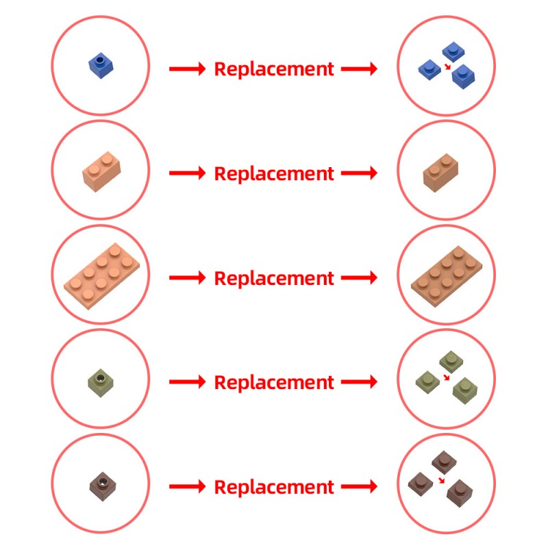 GOBRICKS MOC 221120 FIREFLY - Serenity Crew - YWOBB