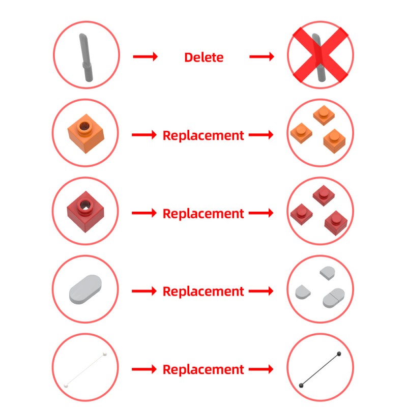 GOBRICKS MOC 220709 Bricktendo Home Console Pack - YWOBB