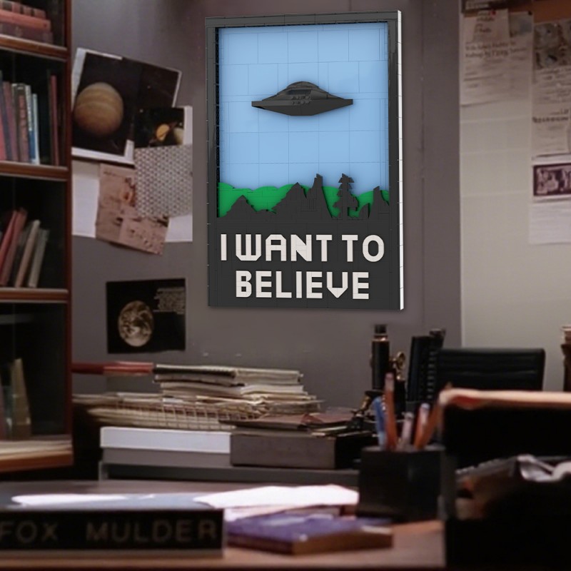 GOBRICKS MOC A2342 The X-Files - YWOBB