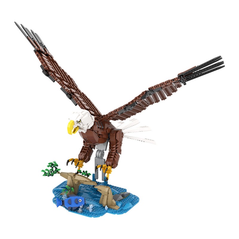 GOBRICKS MOC A2257 Birds - Eagle - YWOBB