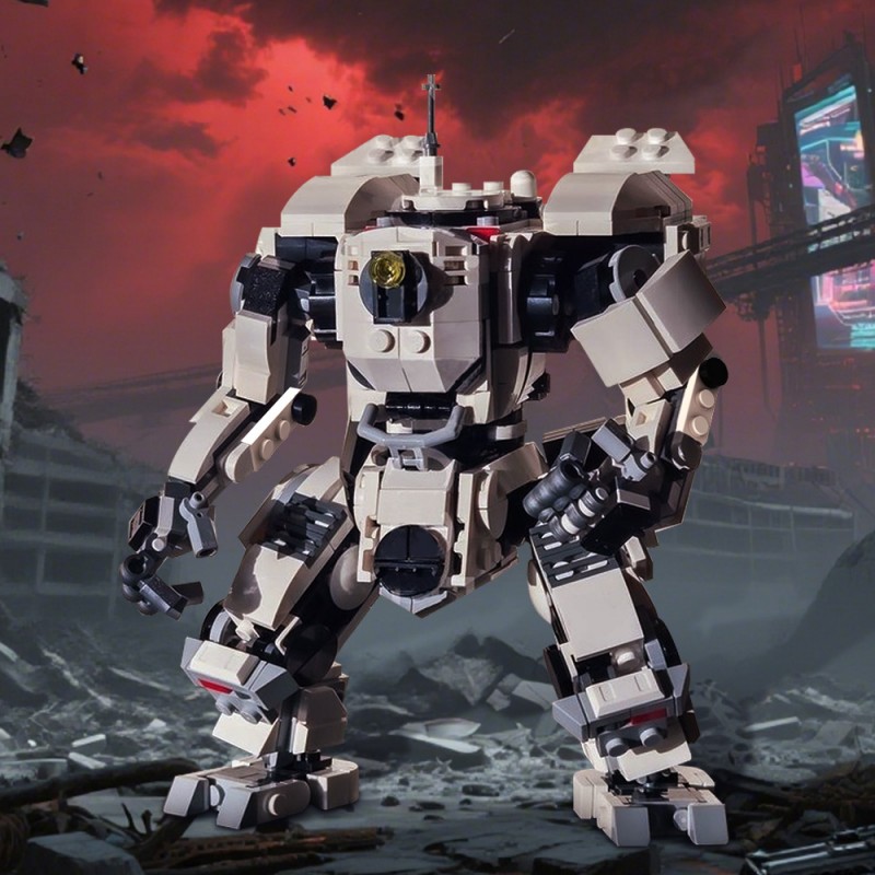 GOBRICKS MOC 216787 Bison Titan from Titanfall 2 Concept Art - YWOBB