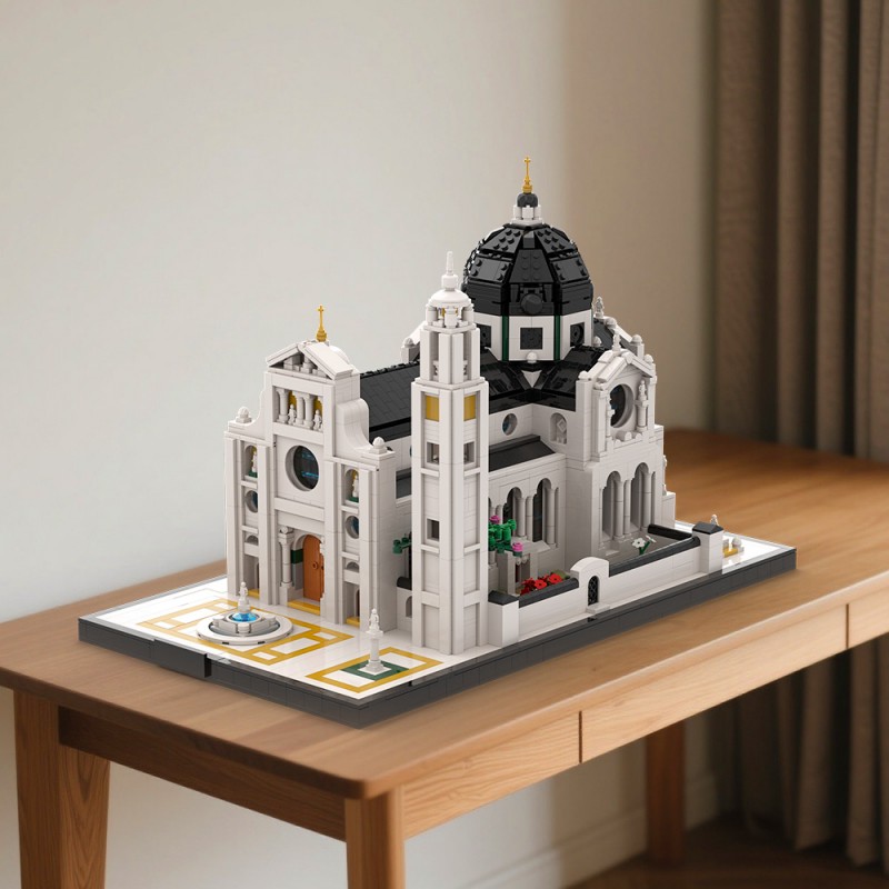GOBRICKS MOC A2326 Basilique St Maurice - YWOBB