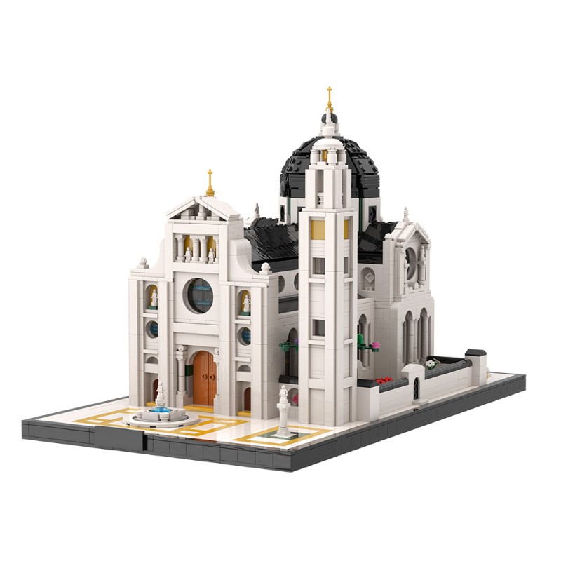 GOBRICKS MOC A2326 Basilique St Maurice - YWOBB