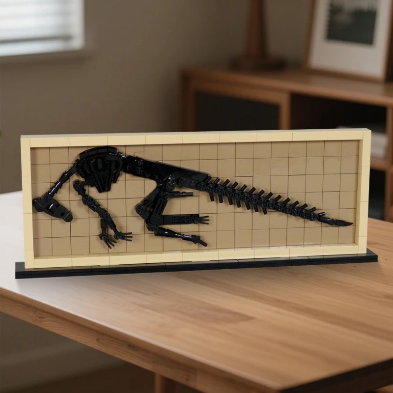 GOBRICKS MOC 209384 Hadrosaur Fossil - YWOBB