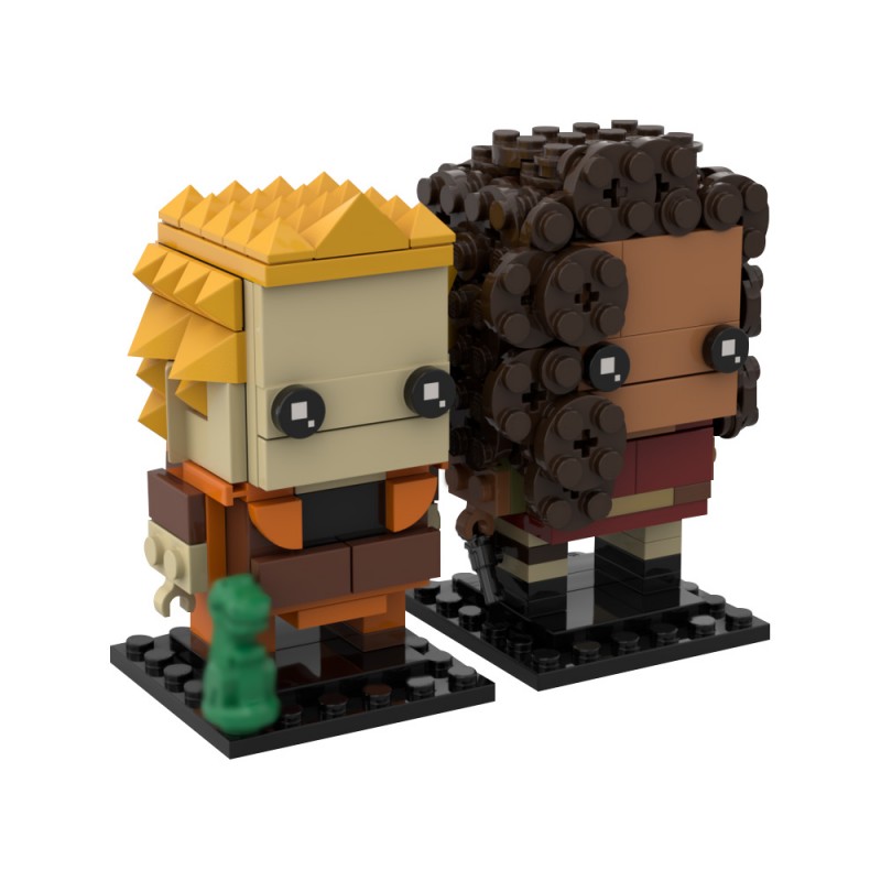 GOBRICKS MOC 221120 FIREFLY - Serenity Crew - YWOBB