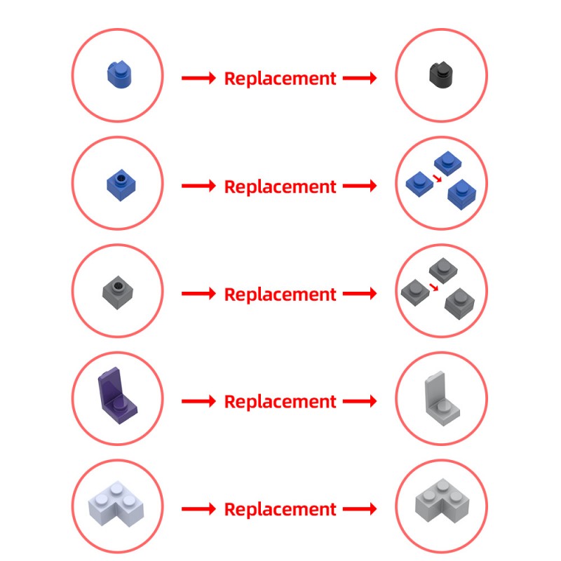 GOBRICKS MOC 220709 Bricktendo Home Console Pack - YWOBB