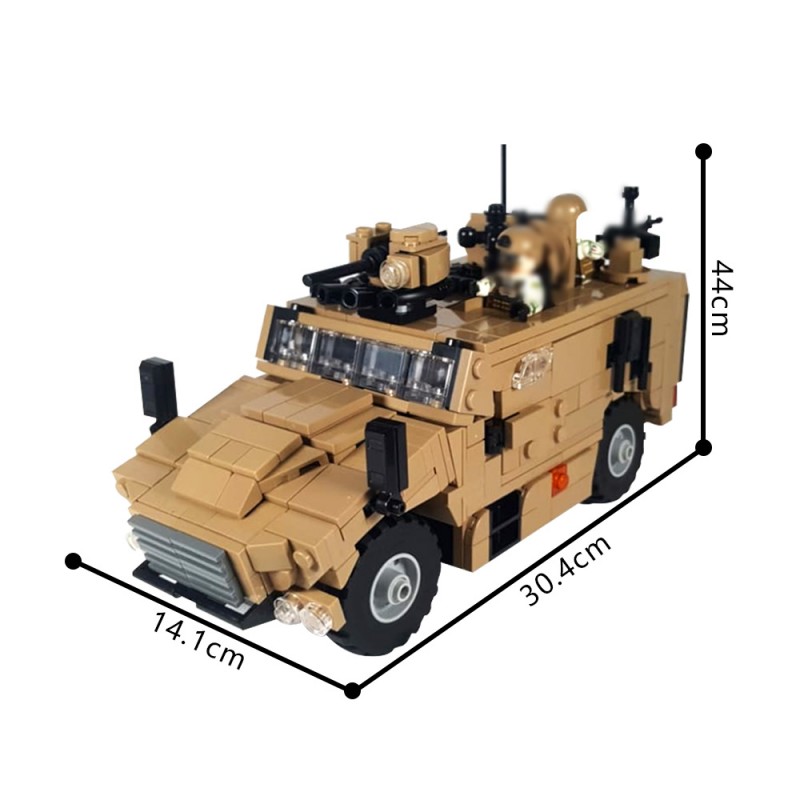 GOBRICKS MOC 222718 VBMR-L Serval - YWOBB