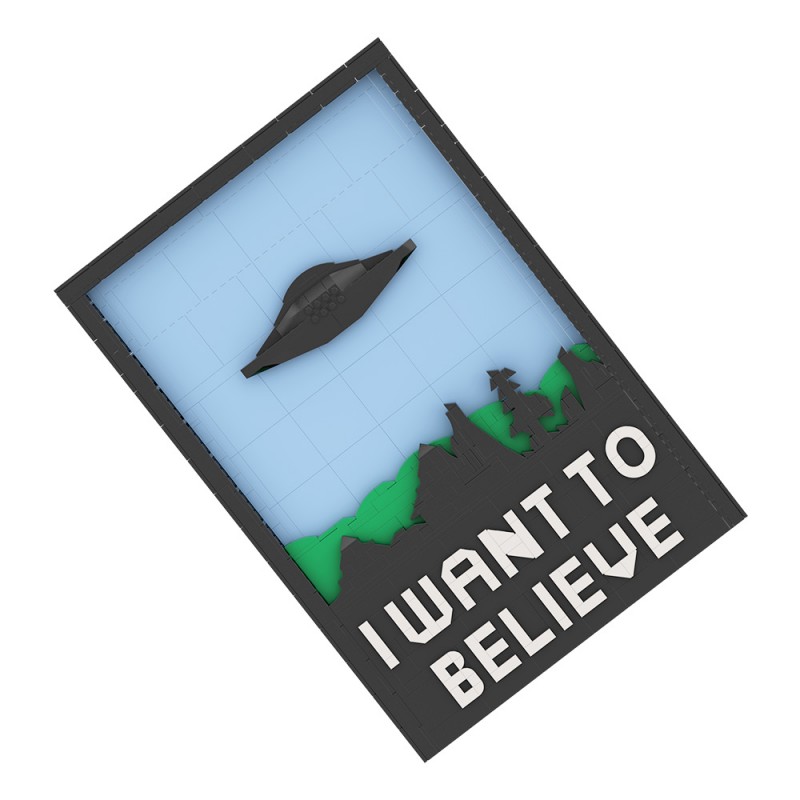 GOBRICKS MOC A2342 The X-Files - YWOBB