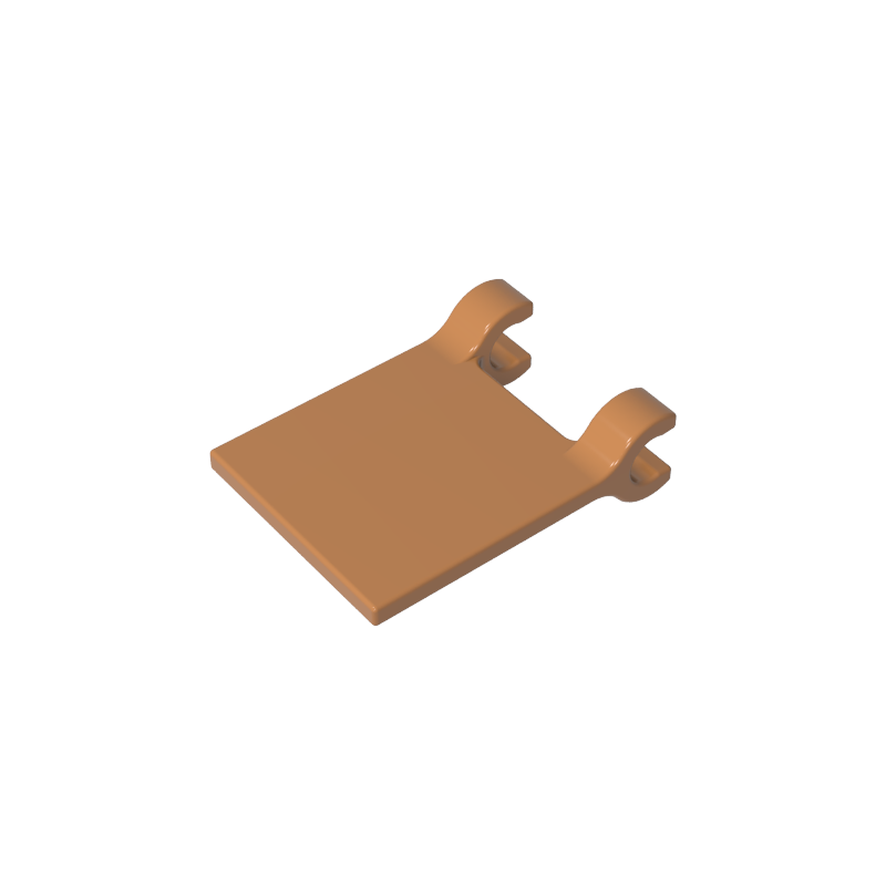 GOBRICKS GDS-1406 Flag 2 x 2 Square - YWOBB