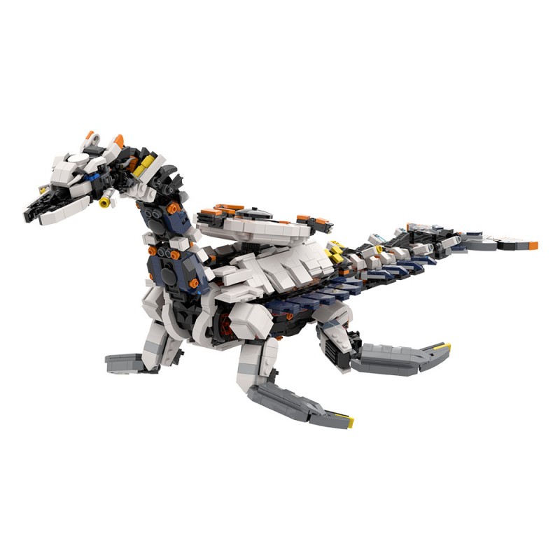 GOBRICKS MOC 226347 Tideripper and Apex Tideripper from Horizon Forbidden West - YWOBB