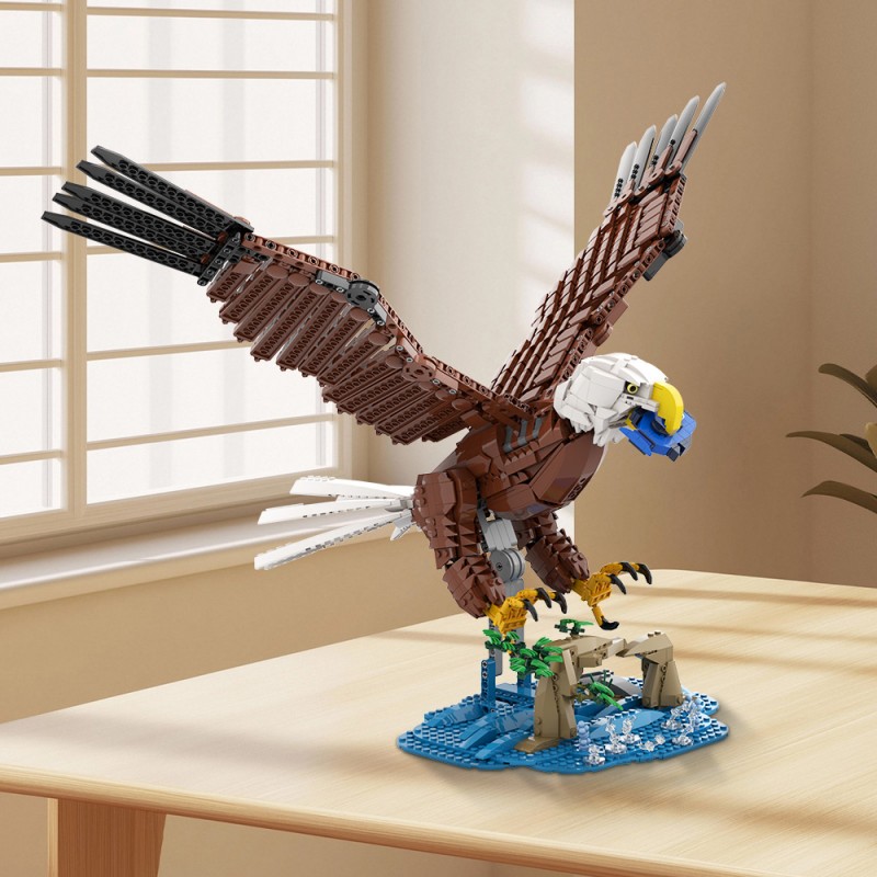 GOBRICKS MOC A2257 Birds - Eagle - YWOBB