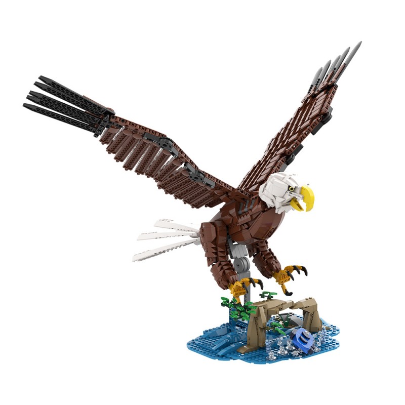 GOBRICKS MOC A2257 Birds - Eagle - YWOBB