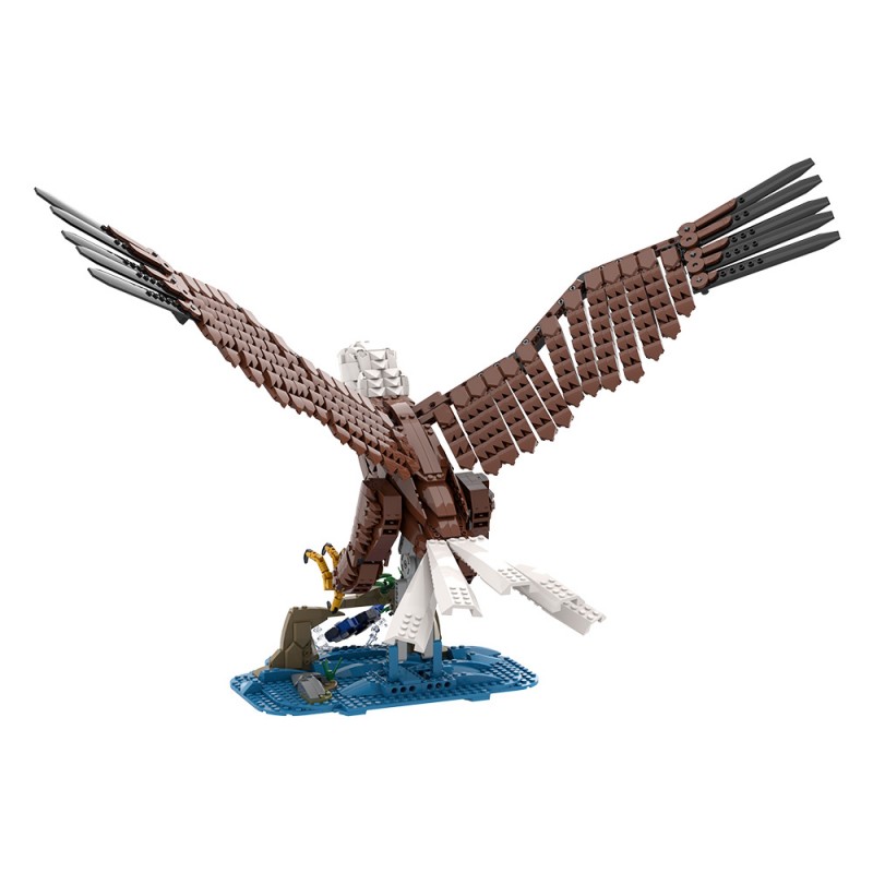 GOBRICKS MOC A2257 Birds - Eagle - YWOBB